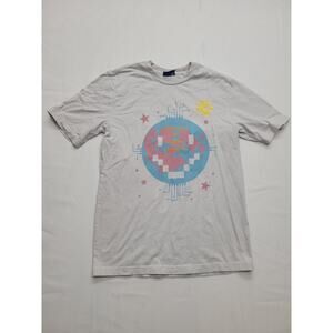 Mens Coney Island Picnic New frontiers For A Better Tomorrow Gray/Beige TShirt S